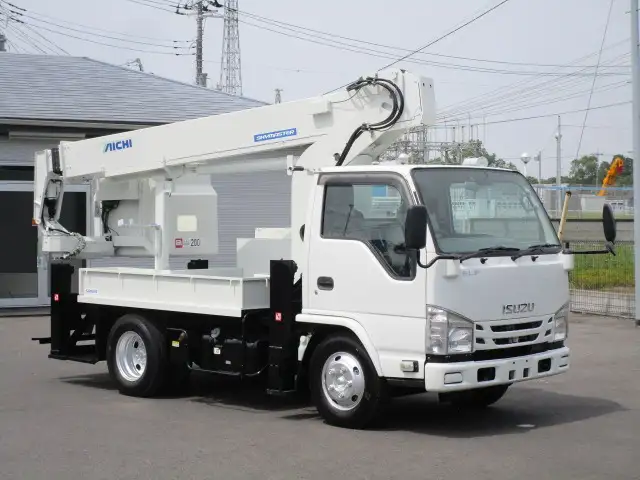 いすゞ エルフ 小型 高所・建柱車 高所作業車 TPG-NKR85Nの中古トラック画像3