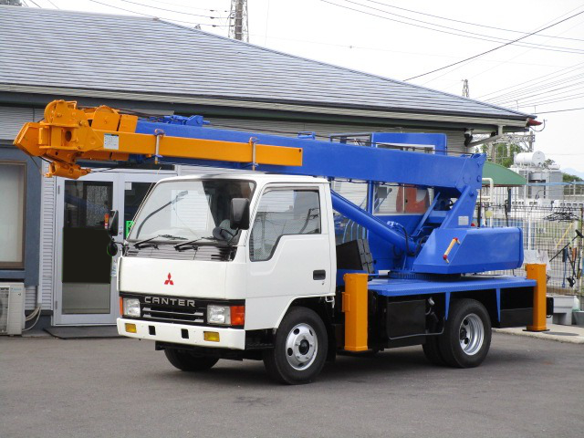 三菱 キャンター 小型 高所・建柱車 高所作業車 電工仕様 の中古トラック【車両No.146411】