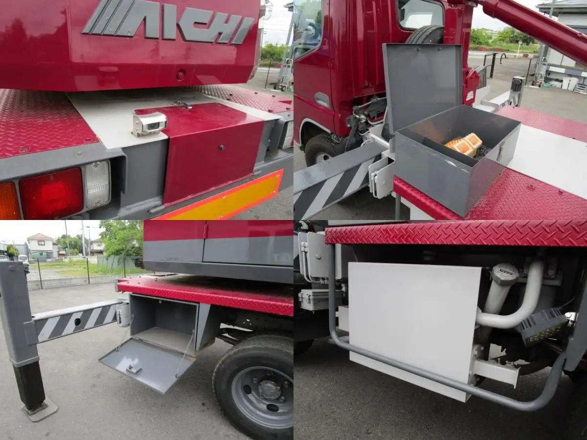 三菱 キャンター 小型 高所・建柱車 高所作業車 の中古トラック画像9