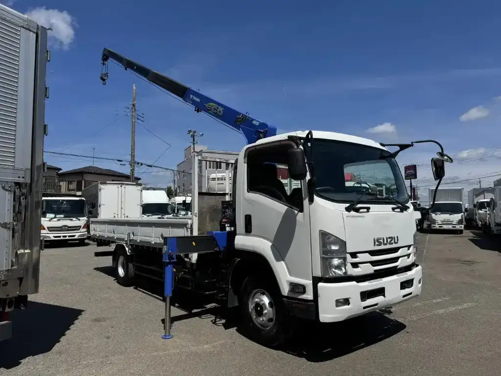 いすゞ フォワード 中型/増トン クレーン付 4段 ラジコンの中古トラック画像2