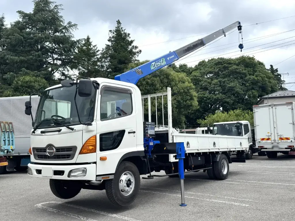 日野 レンジャー 中型/増トン クレーン付 3段 フックイン の中古トラック【車両No.139528】