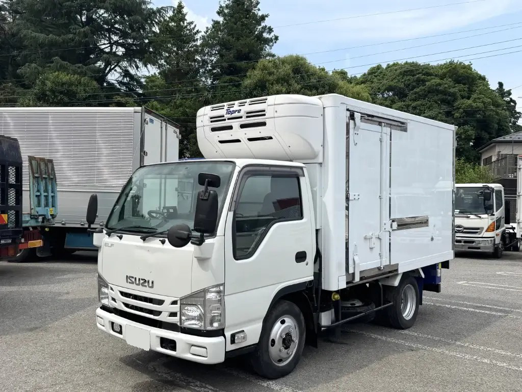 いすゞ エルフ 小型 冷凍冷蔵 保冷 パワーゲート の中古トラック【車両No.121437】