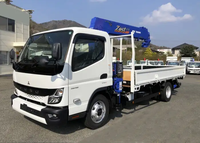 三菱 キャンター 小型 クレーン付 6段 ラジコンの中古トラック画像1