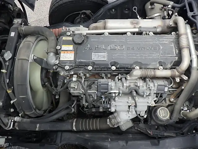 三菱 ファイター 中型/増トン 車両重機運搬 4段クレーン ラジコンの中古トラック画像20