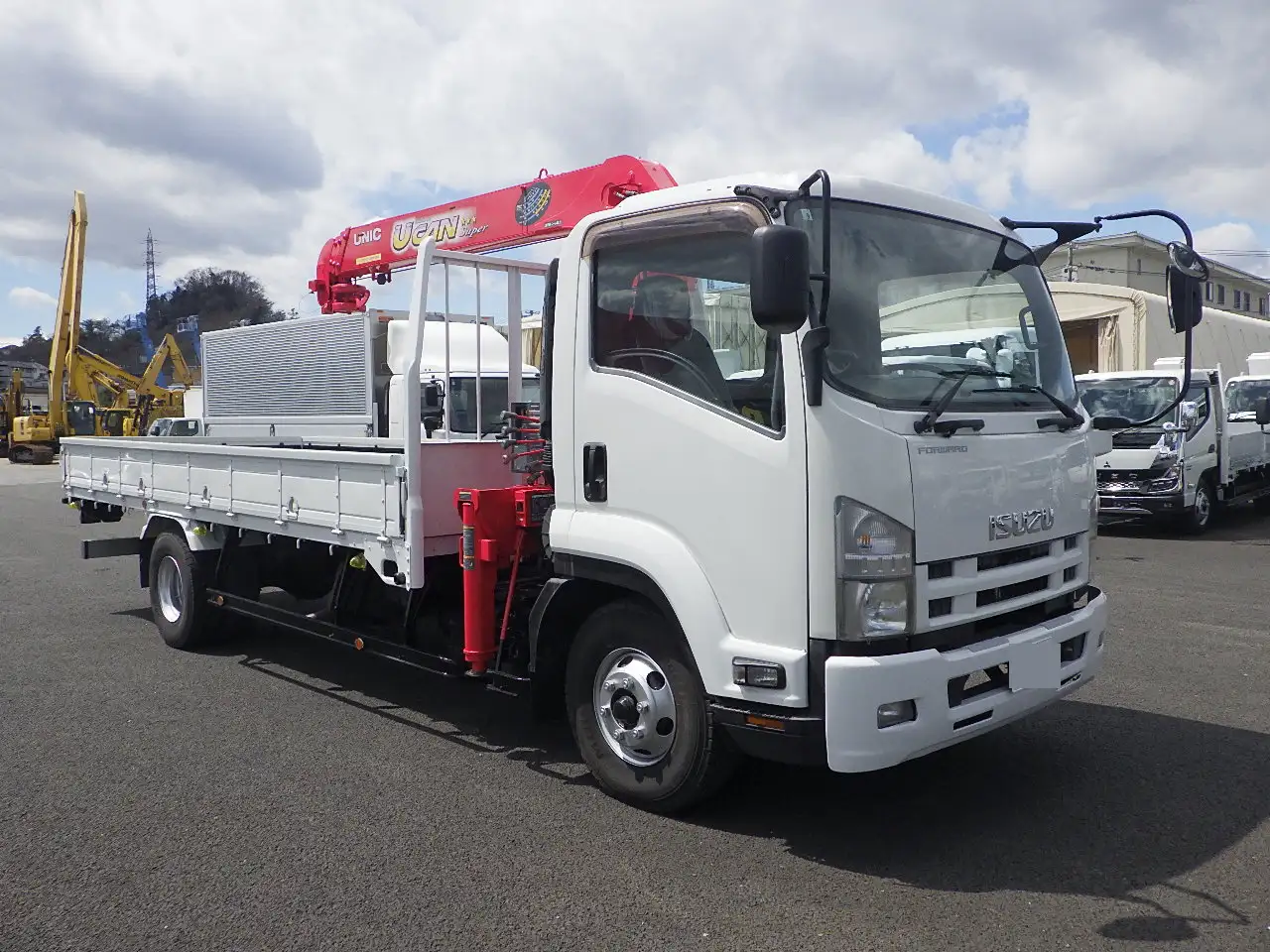 いすゞ フォワード 中型/増トン クレーン付 4段 ラジコンの中古トラック画像2