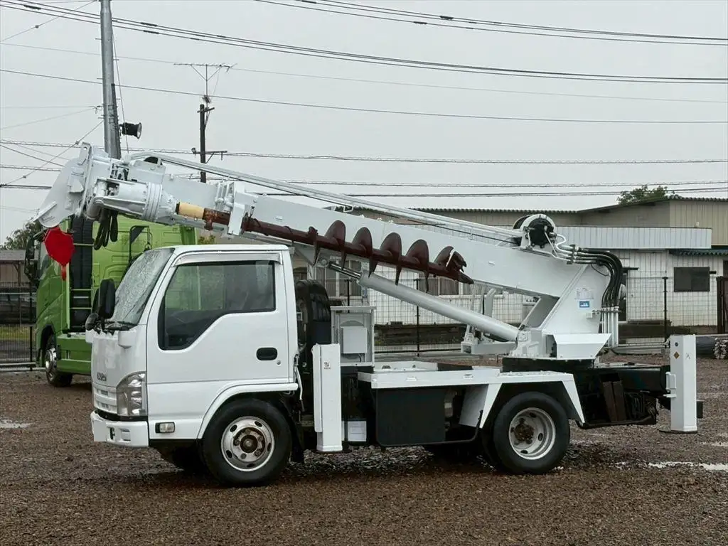 いすゞ エルフ 小型 高所・建柱車 建柱車 TKG-NKR85Nの中古トラック画像6