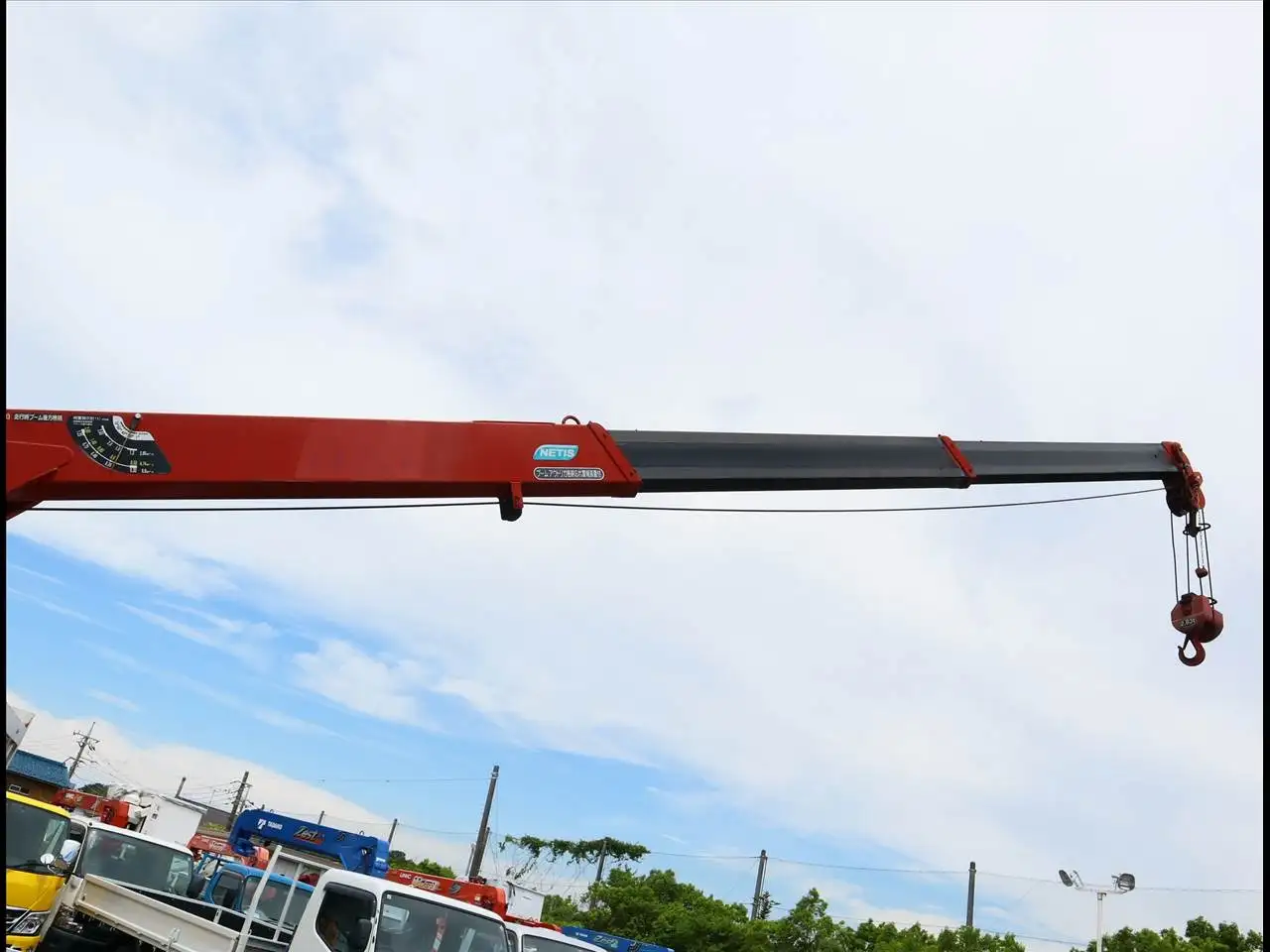 日野 デュトロ 小型 クレーン付 3段 フックインの中古トラック画像6