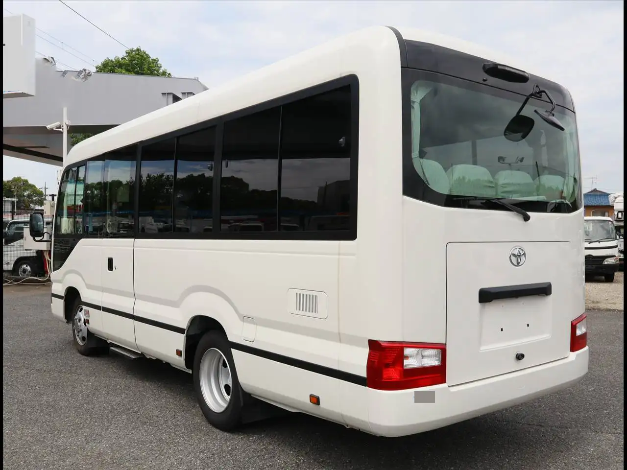トヨタ コースター 小型 バス マイクロバス SKG-XZB60の中古トラック画像4