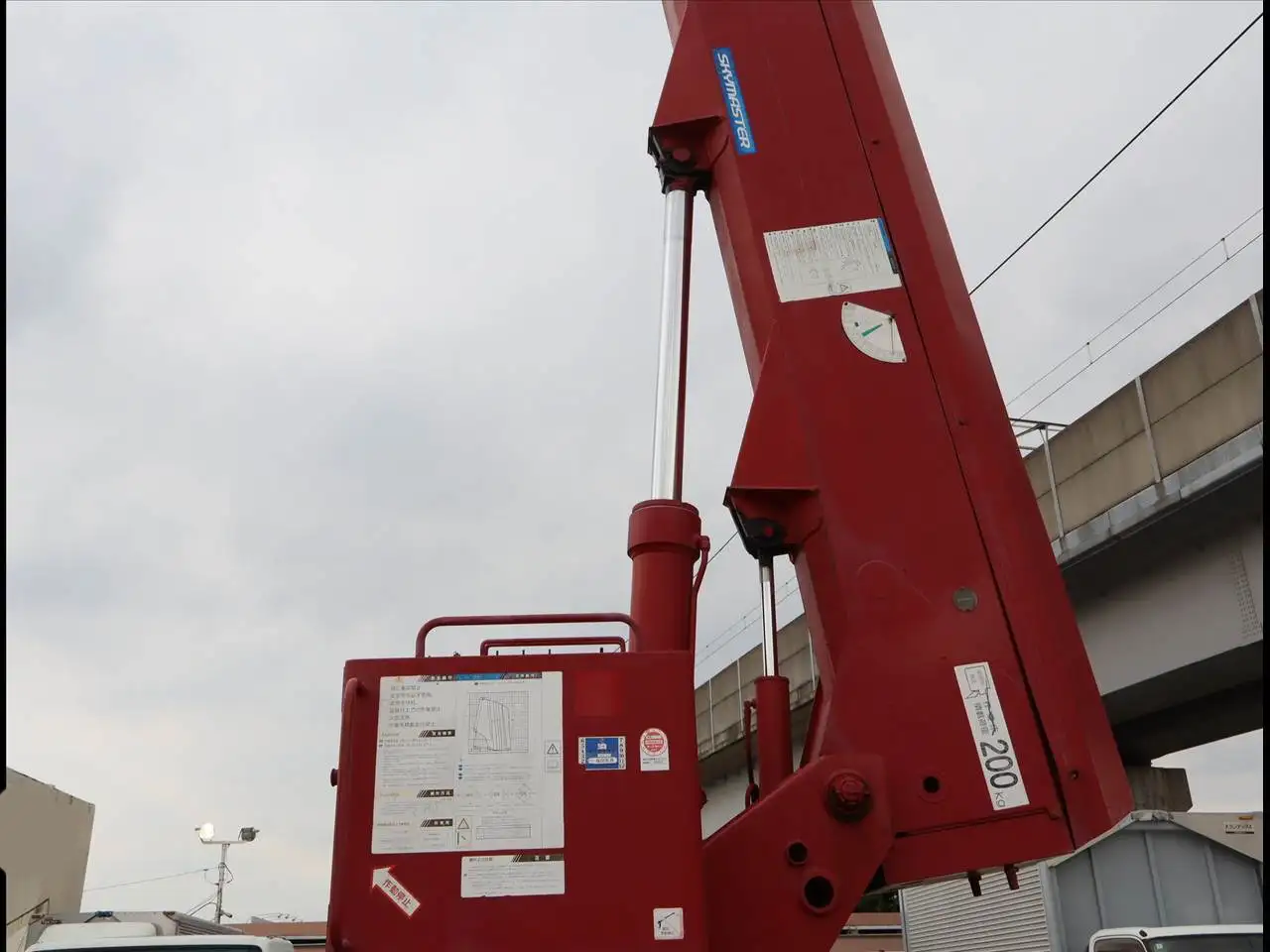 三菱 キャンター 小型 高所・建柱車 高所作業車 PDG-FE73DY改の中古トラック画像6