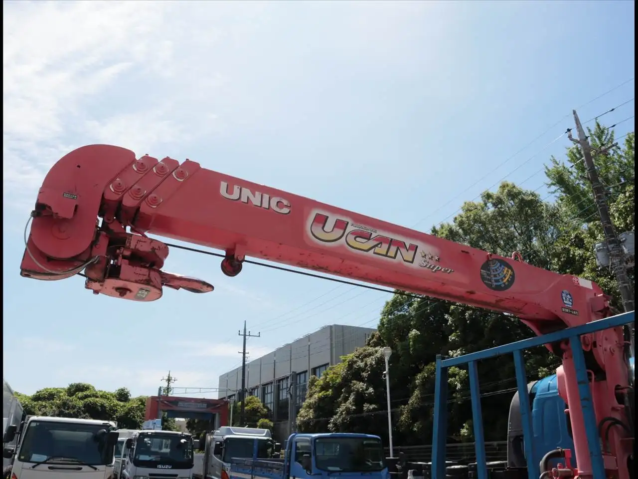 トヨタ トヨエース 小型 クレーン付 床鉄板 4段の中古トラック画像7