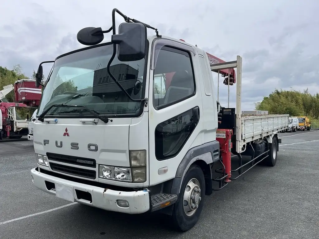 三菱 ファイター 中型/増トン クレーン付 4段 ラジコンの中古トラック画像1