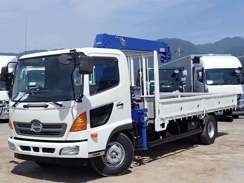 日野 レンジャー 中型/増トン クレーン付 4段 ラジコン の中古トラック【車両No.170661】