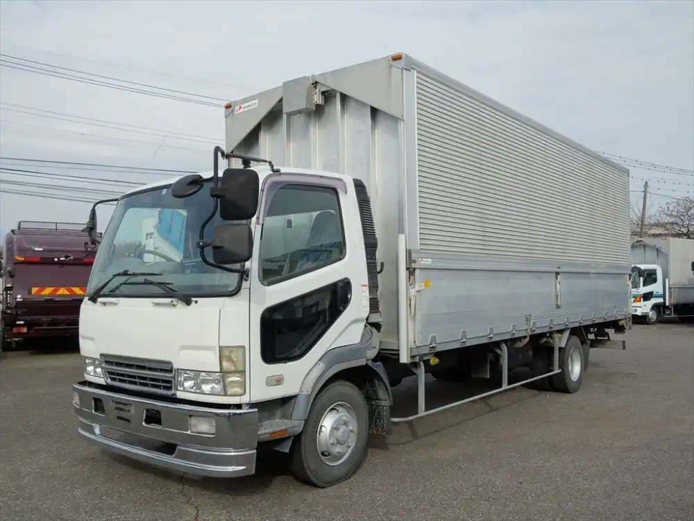 三菱 ファイター 中型/増トン ウイング PA-FK71RK H17の中古トラック画像1