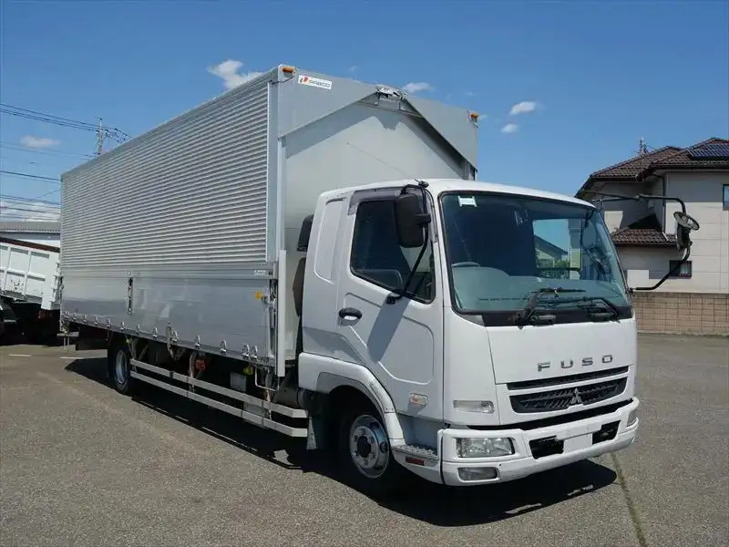 三菱 ファイター 中型/増トン ウイング エアサス ベッドの中古トラック画像2