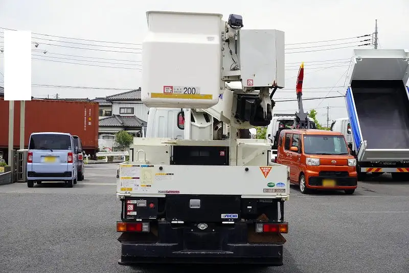 三菱 キャンター 小型 高所・建柱車 高所作業車 電工仕様の中古トラック画像3