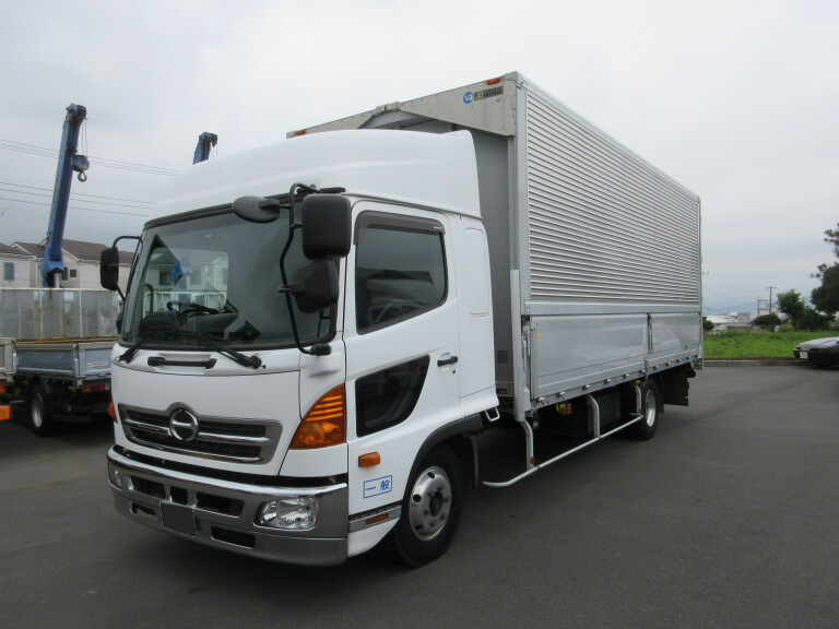 日野 レンジャー 中型/増トン ウイング エアサス ベッド の中古トラック【車両No.144747】
