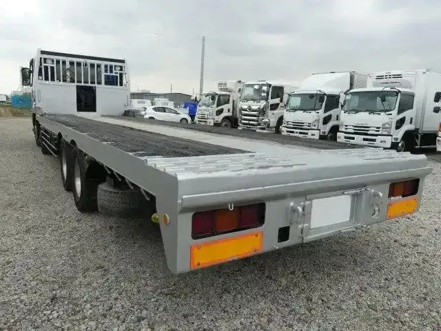 三菱 スーパーグレート 大型 車両重機運搬 ラジコン ウインチの中古トラック画像4