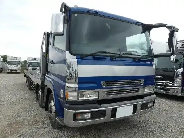三菱 スーパーグレート 大型 車両重機運搬 ラジコン ウインチの中古トラック画像2