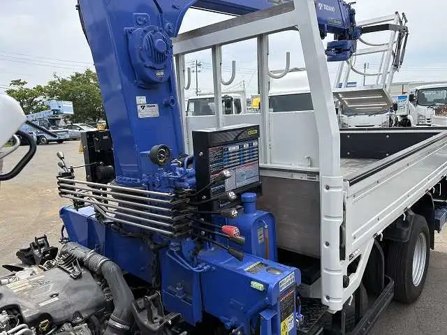 いすゞ エルフ 小型 クレーン付 床鉄板 4段の中古トラック画像11