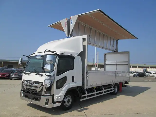 いすゞ フォワード 中型/増トン ウイング パワーゲート エアサスの中古トラック画像7