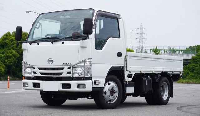日産 アトラス 小型 平ボディ パワーゲート 床鉄板 の中古トラック【車両No.123310】
