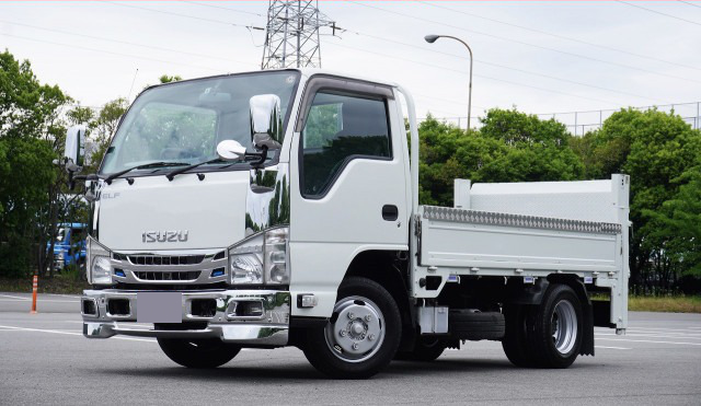 いすゞ エルフ 小型 平ボディ Wキャブ TRG-NHS85A の中古トラック【車両No.145996】