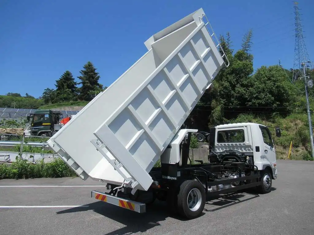 三菱 ファイター 中型/増トン ダンプ 土砂禁 2KG-FK72FZの中古トラック画像3