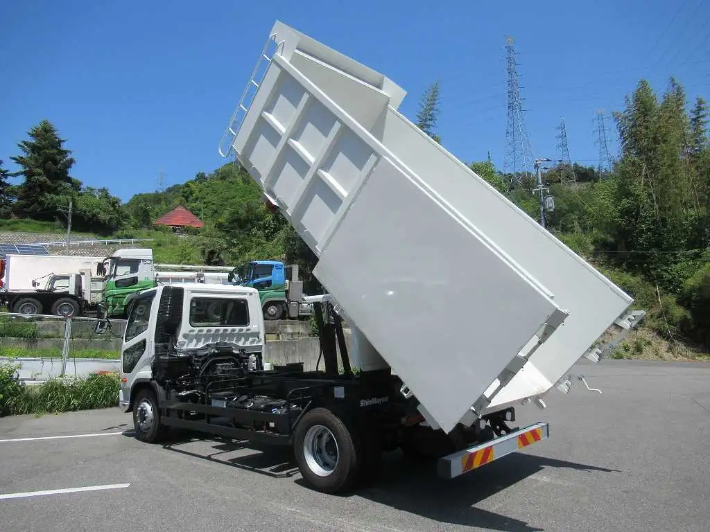 三菱 ファイター 中型/増トン ダンプ 土砂禁 2KG-FK72FZの中古トラック画像4