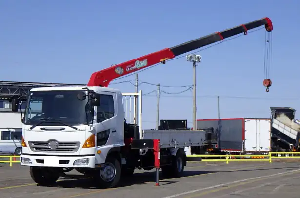 日野 レンジャー 中型/増トン クレーン付 4段 ラジコンの中古トラック画像1