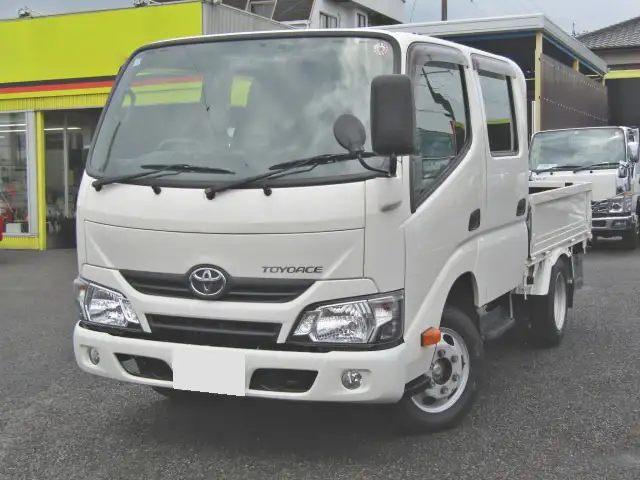 トヨタ トヨエース 小型 平ボディ Wキャブ QDF-KDY231の中古トラック画像1