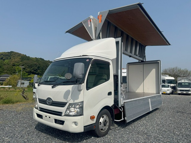 日野 デュトロ 小型 ウイング TKG-XZU720M H29 の中古トラック【車両No.147027】