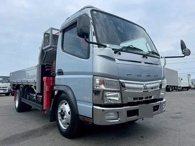 三菱 キャンター 小型 クレーン付 アルミブロック 3段の中古トラック画像2