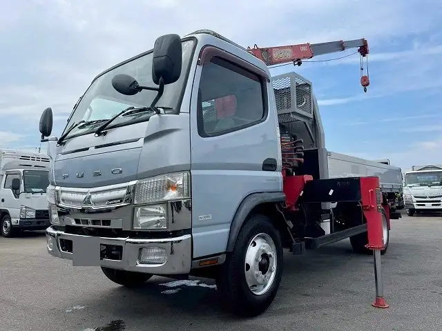 三菱 キャンター 小型 クレーン付 アルミブロック 3段 の中古トラック【車両No.190164】