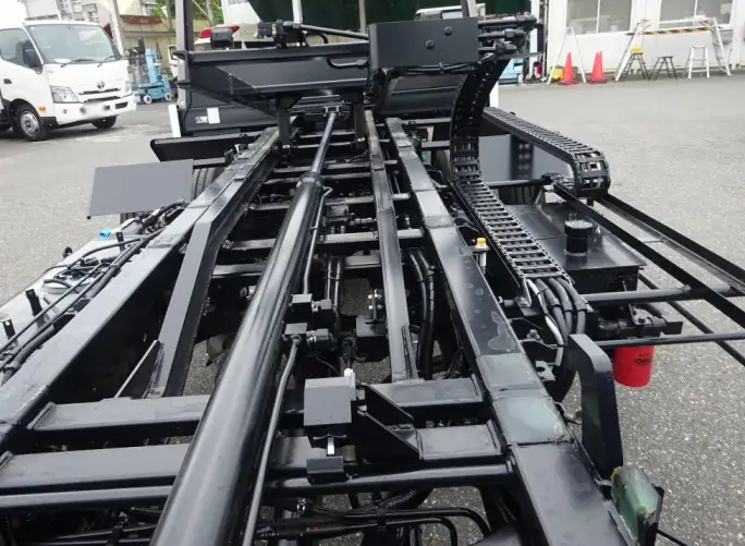 三菱 キャンター 小型 車両重機運搬 ラジコン ウインチの中古トラック画像14
