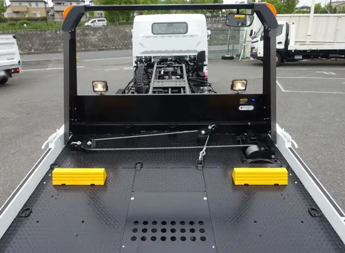 三菱 キャンター 小型 車両重機運搬 ラジコン ウインチの中古トラック画像6