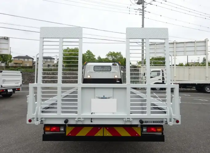 三菱 キャンター 小型 車両重機運搬 ラジコン ウインチの中古トラック画像3