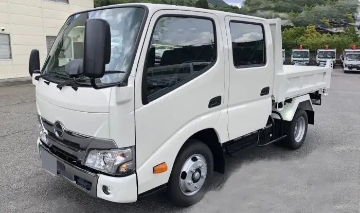 日野 デュトロ 小型 ダンプ Wキャブ 2KG-XZU605Mの中古トラック画像1