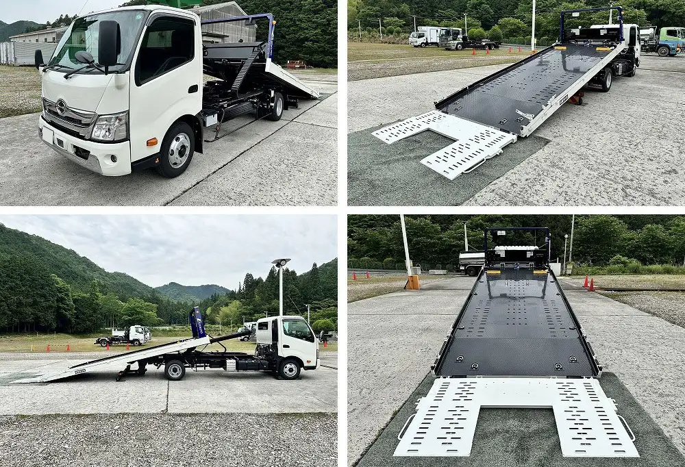日野 デュトロ 小型 車両重機運搬 ラジコン ウインチの中古トラック画像2
