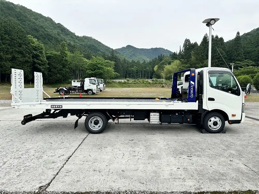 日野 デュトロ 小型 車両重機運搬 ラジコン ウインチの中古トラック画像3