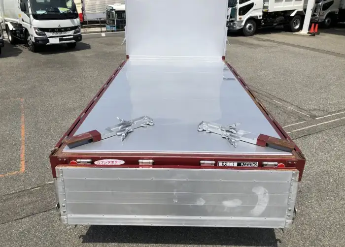 日野 デュトロ 小型 平ボディ 床鉄板 アルミブロックの中古トラック画像8