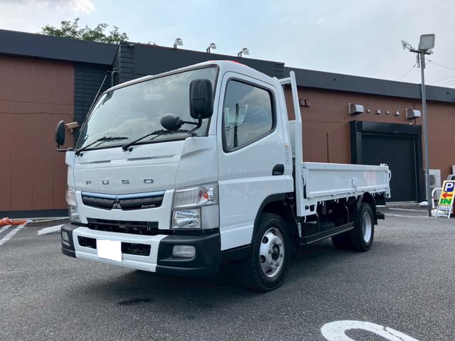 三菱 キャンター 小型 平ボディ パワーゲート 床鉄板 の中古トラック【車両No.112170】