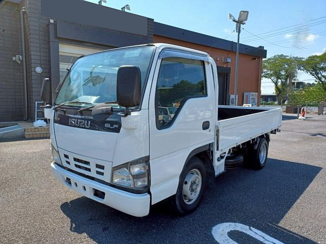 いすゞ エルフ 小型 平ボディ 床鉄板 PB-NKR81A の中古トラック【車両No.131239】
