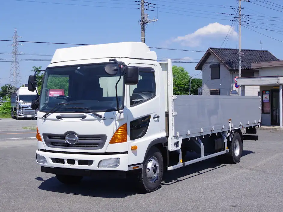 日野 レンジャー 中型/増トン 平ボディ 床鉄板 アルミブロック の中古トラック【車両No.190087】