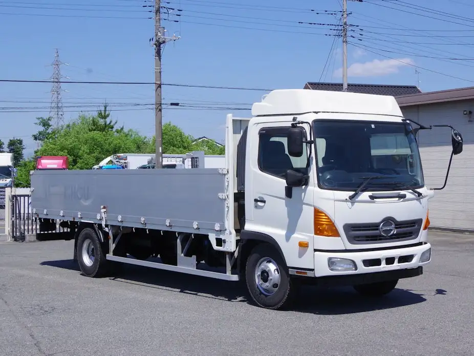 日野 レンジャー 中型/増トン 平ボディ 床鉄板 アルミブロックの中古トラック画像2