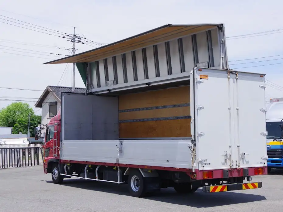 日野 レンジャー 中型/増トン ウイング エアサス ベッドの中古トラック画像5