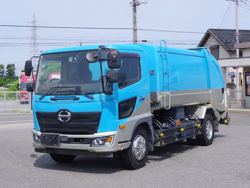日野 レンジャー 中型/増トン パッカー車 巻き込み式 回転ダンプ式 の中古トラック【車両No.190084】