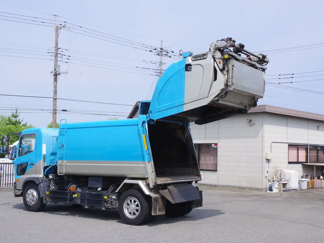 日野 レンジャー 中型/増トン パッカー車 巻き込み式 回転ダンプ式の中古トラック画像6