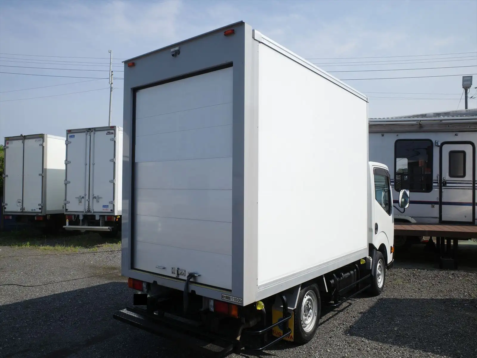 日産 アトラス 小型 アルミバン シャッター式 CBF-SQ2F24の中古トラック画像4