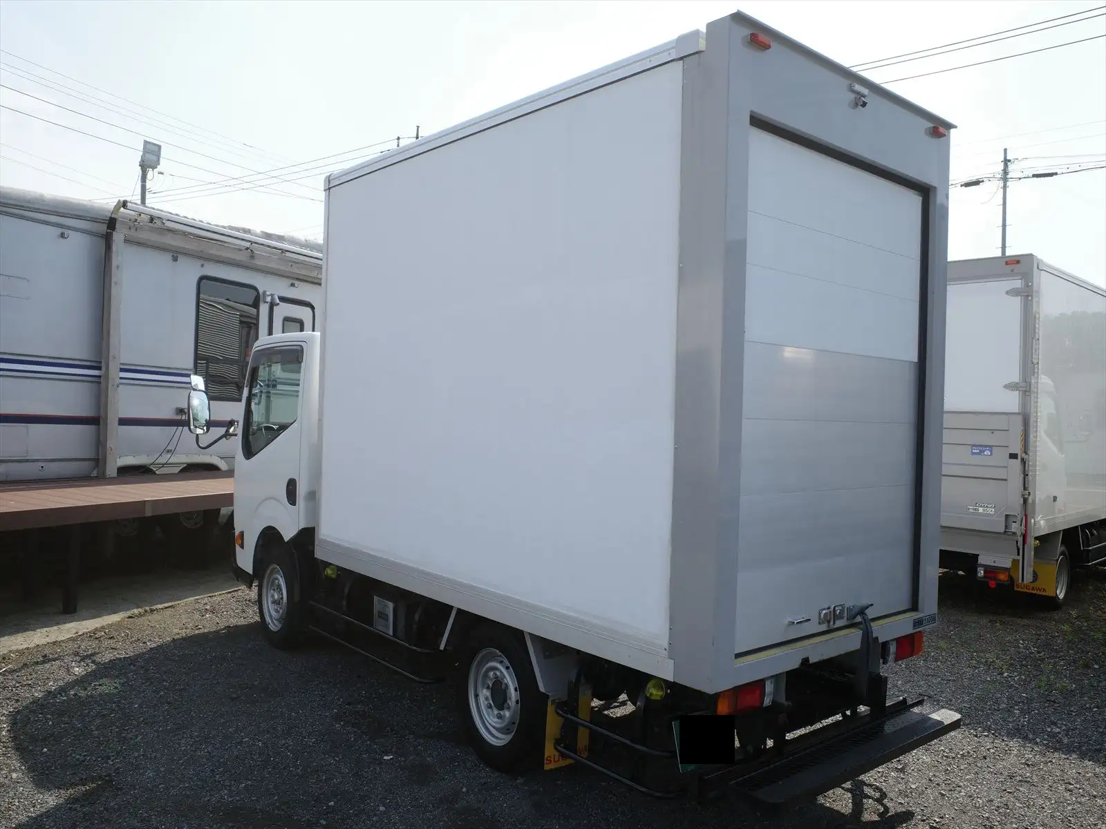 日産 アトラス 小型 アルミバン シャッター式 CBF-SQ2F24の中古トラック画像5