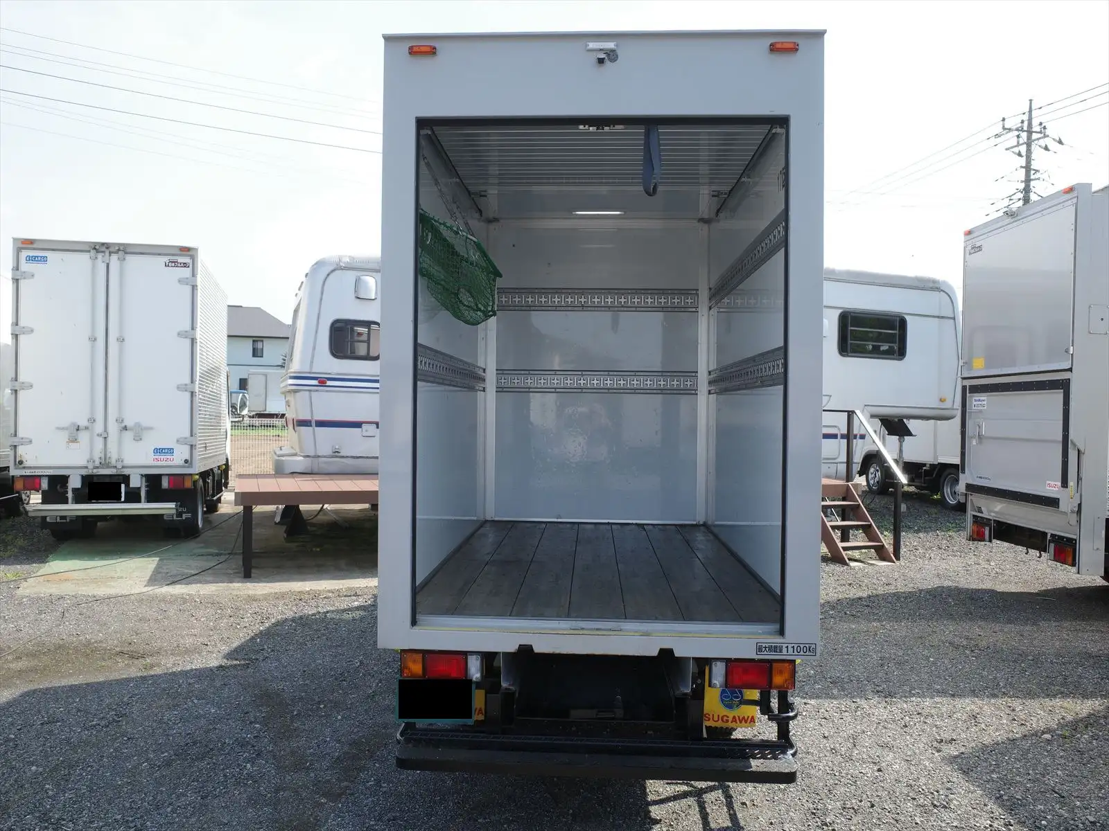 日産 アトラス 小型 アルミバン シャッター式 CBF-SQ2F24の中古トラック画像7